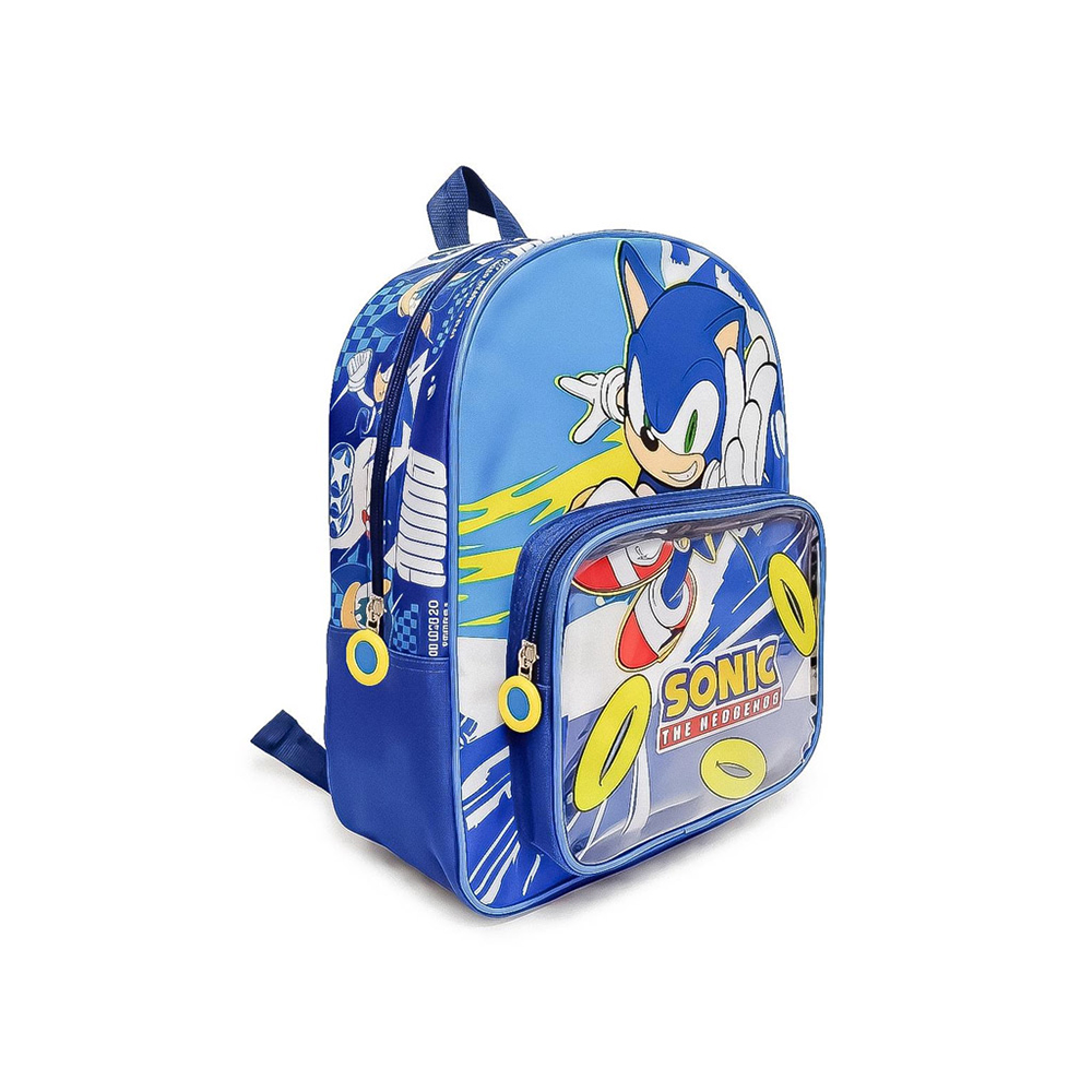Zaino Sonic per Bambini 28x3x32 cm
