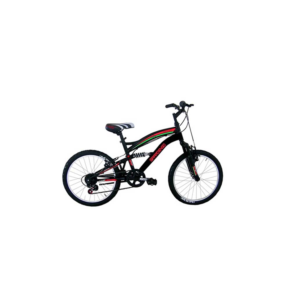 Bicicletta Mountain Bike misura 20 per Bimbo ammortizzata cambio 6 v