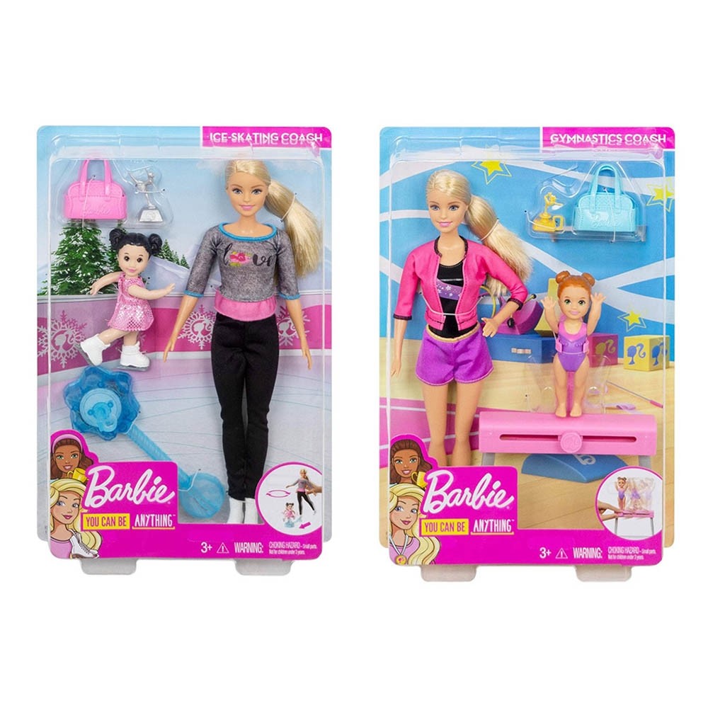 Barbie Pattinatrice e Shelly Ginnasta - Mattel