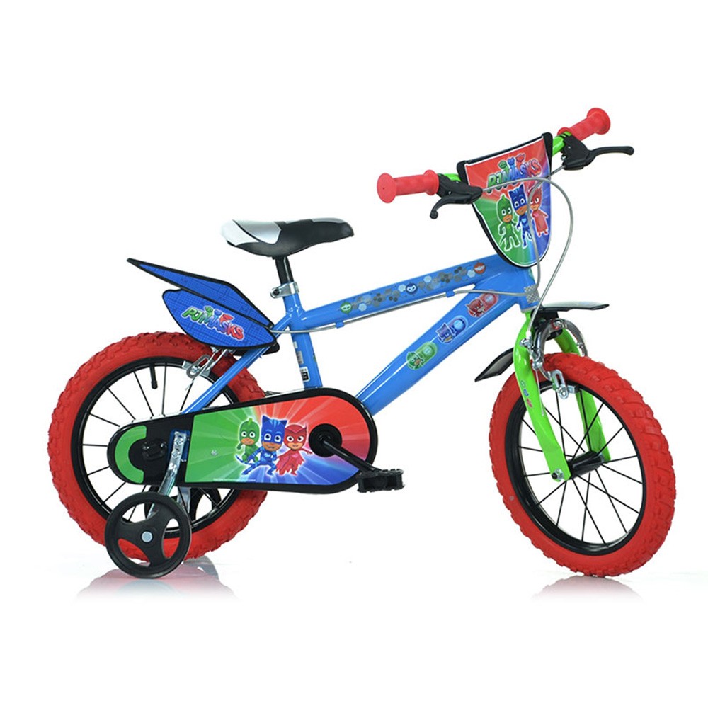 Велосипед 14 дюймов на какой. Велосипед PJ Masks 14 дюймов. Dino Bikes 16" велосипед детский. Dinos super велосипед. Детский велосипед мотокросс.