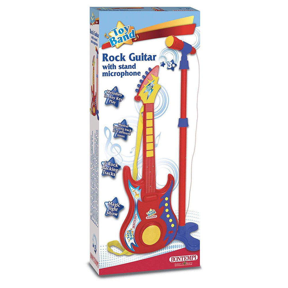 Bontempi chitarra elettronica elettrica strumento musicale giocattolo da bambini Bontempi 