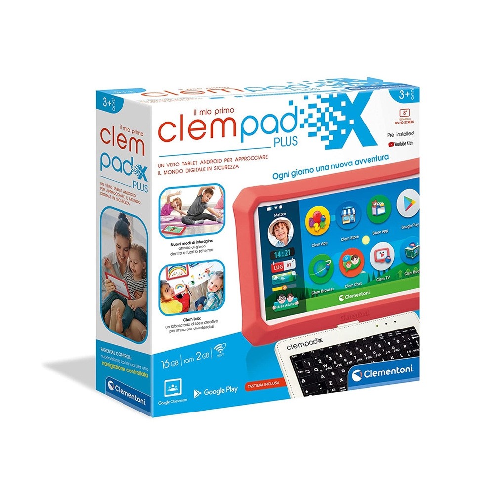 Clempad X Plus, Tablet per Bambini - Clementoni