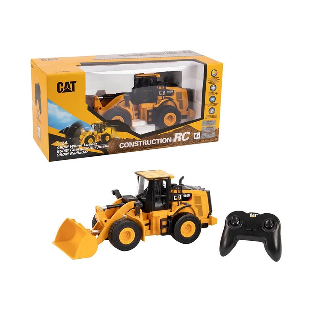 Escavatore rc Cat 950M giocattolo per bambini - Carrera