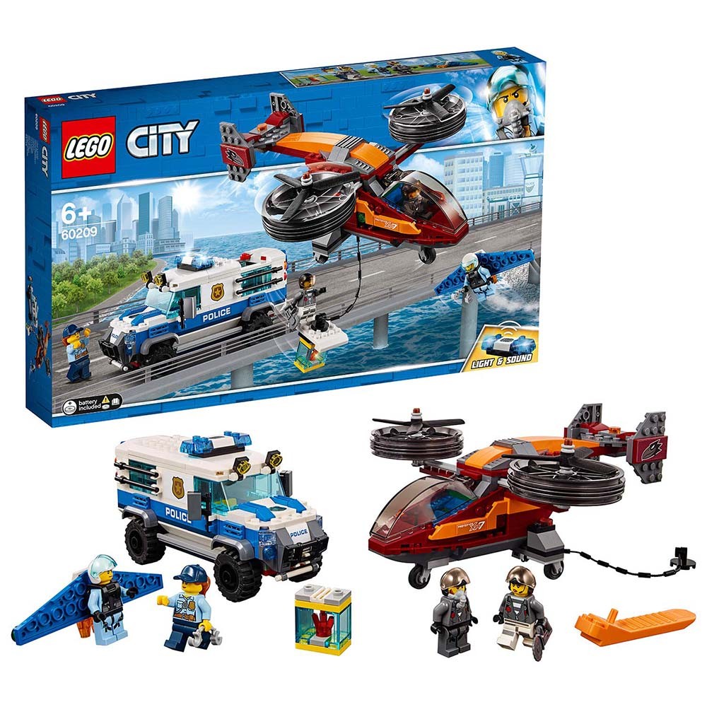 Lego City - Polizia Aerea furto di Diamanti - 60209