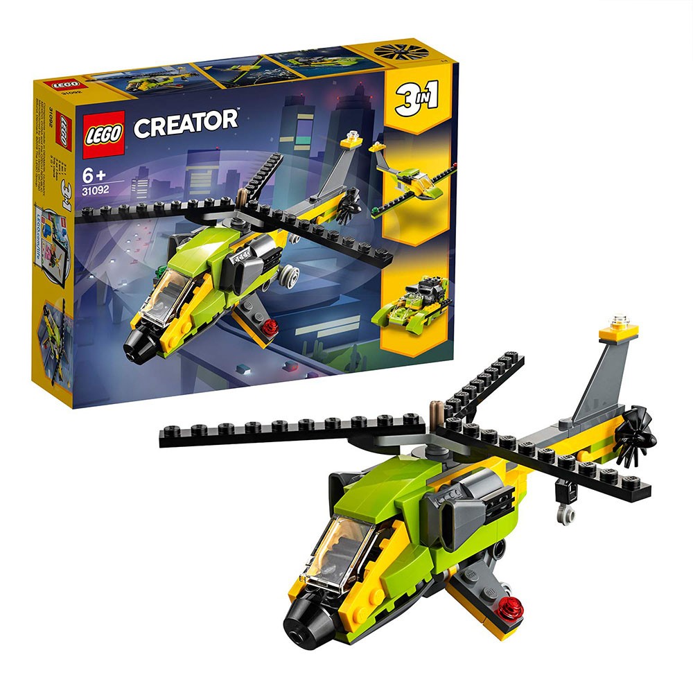 Lego Creator 3in1 - Avventura in Elicottero 31093