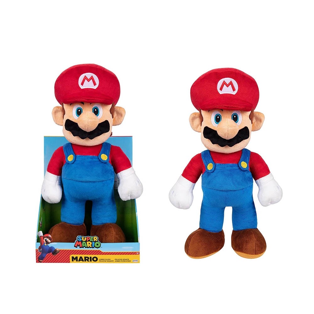 Peluche Super Mario Bros grande 50 cm