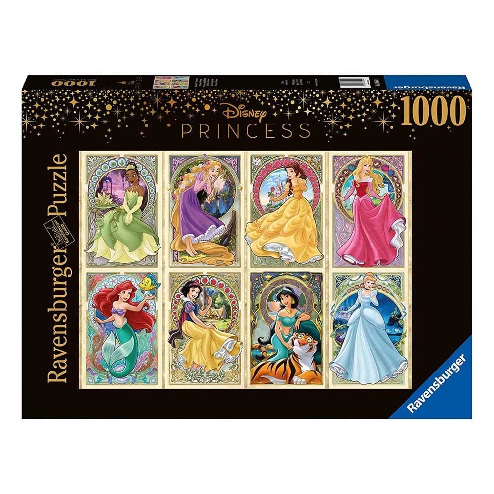 Puzzle 1000 pz Principesse dell'Art Nouveau - Ravensburger