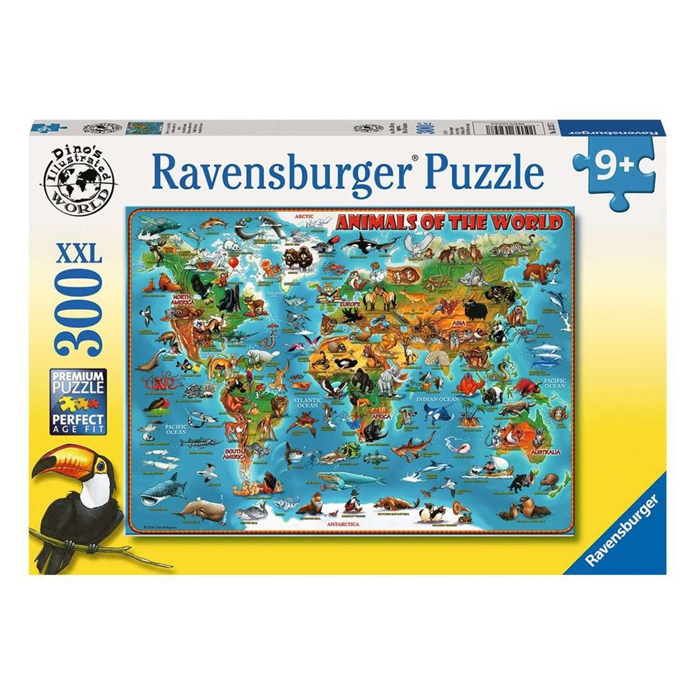 Puzzle Animali del Mondo 300 XXL - Ravensburger