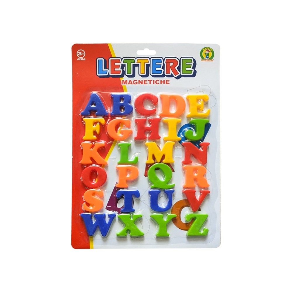 Set lettere magnetiche multicolore - Mazzeo Giocattoli