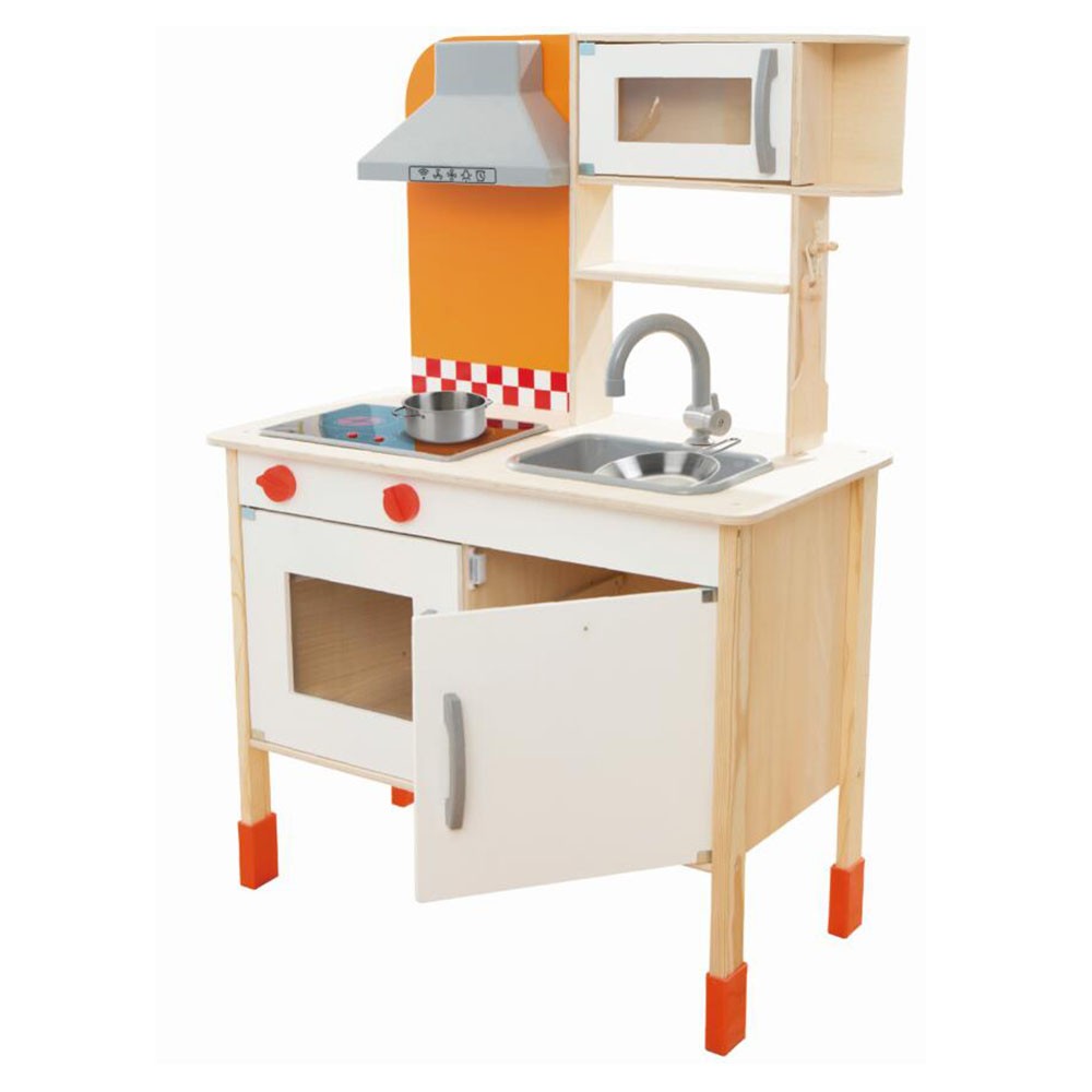 Cucina in Legno per Bambini alta 1 Metro - Mazzeo Giocattoli