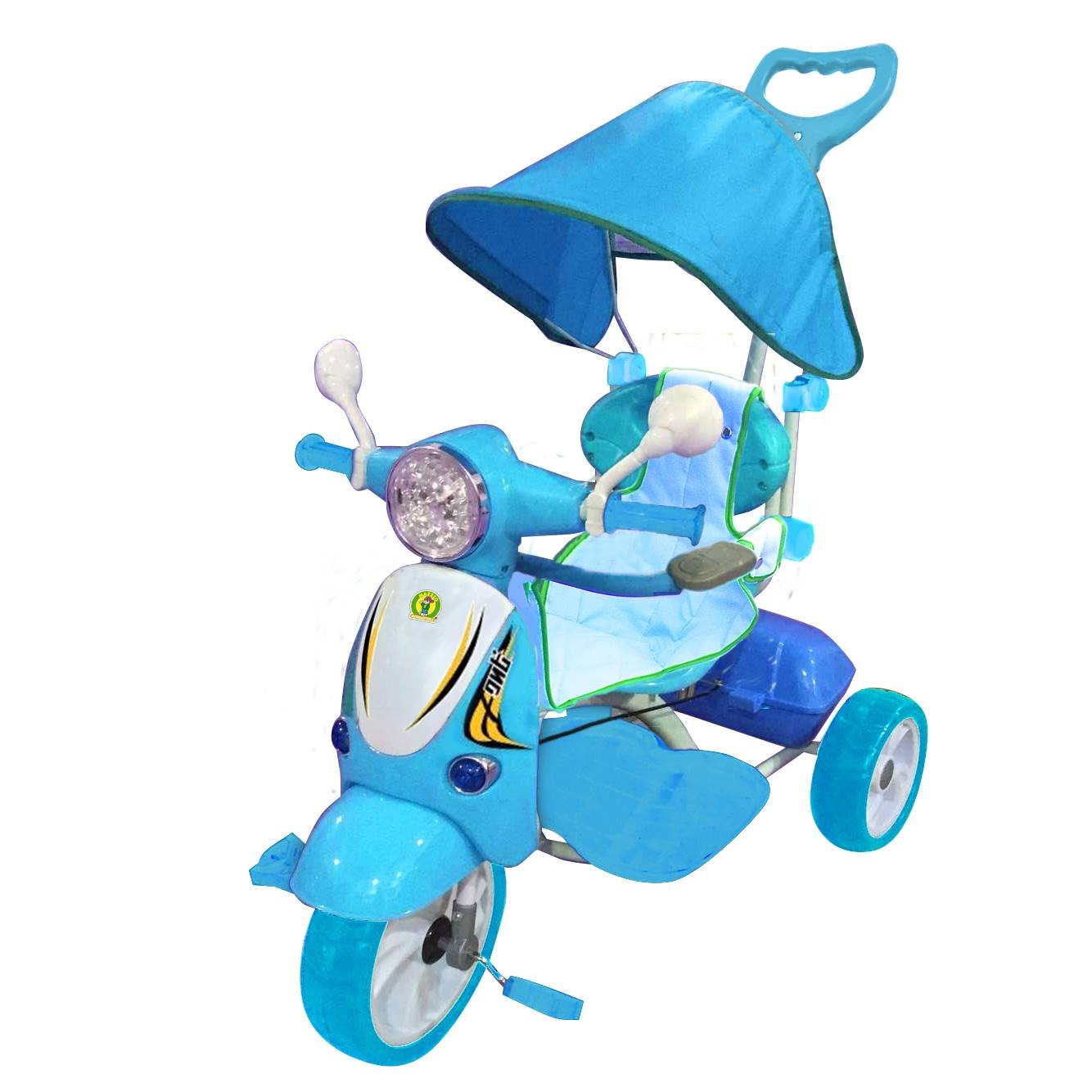 triciclo girl con cappottina  0005108  Mazzeo 