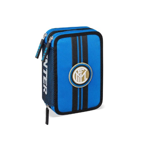 Astuccio 3 zip squadra Inter