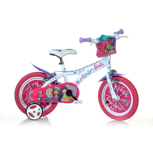 bicicletta ruota 16 barbie new - dino bikes