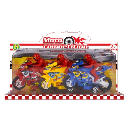 Modellini moto da corsa con retrocarica - mazzeo giocattoli