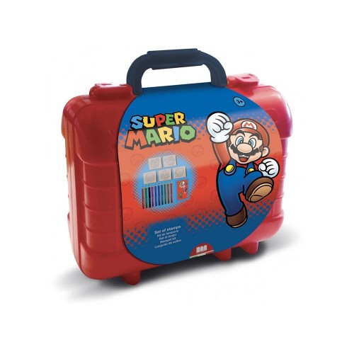 Valigetta con timbri e pastelli Super Mario - Multiprint