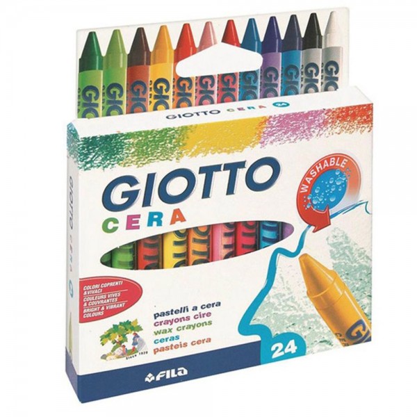 24 pastelli a cera - Giotto