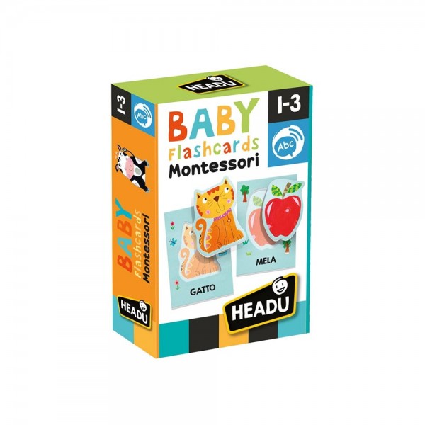 Baby Flashcards Montessori - Headu 