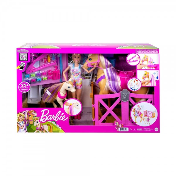 Barbie Playset Ranch con Cavalli - Mattel 