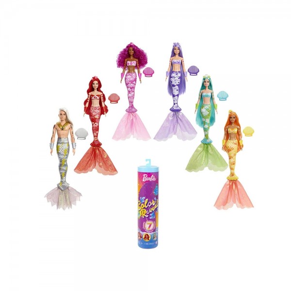 Barbie Sirena Color Reveal - Mattel 