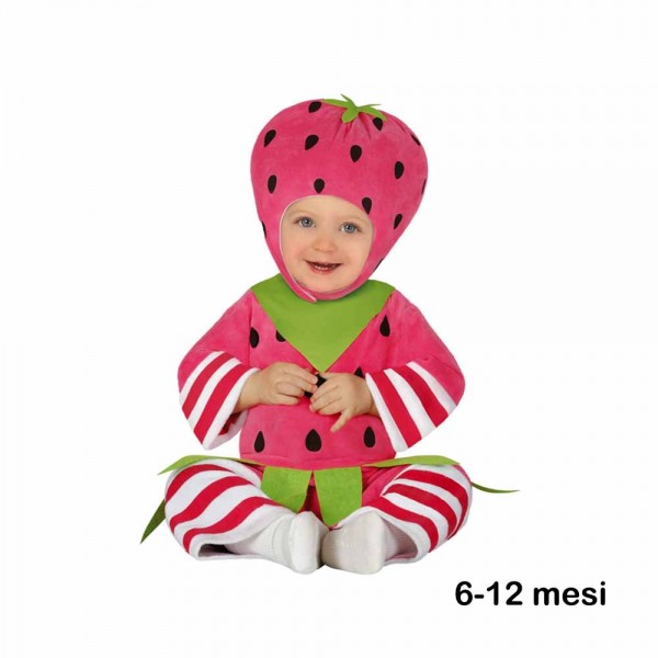 Costume Cagnolino Rosa per neonato 7-12 mesi