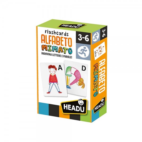 Flash Cards Alfabeto Mimato - Headu 