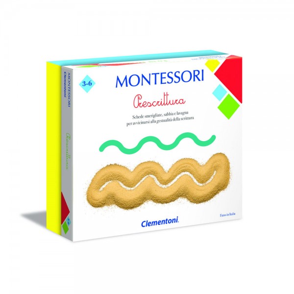 Montessori - Prescrittura - Clementoni 