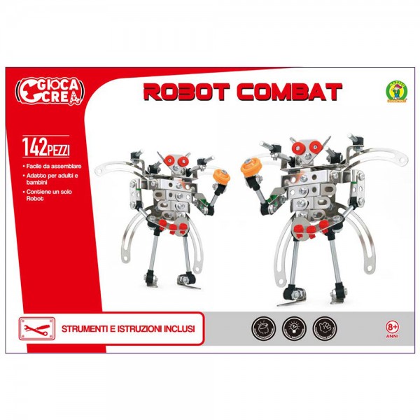 COSTRUZIONI ROBOT COMBAT 142 PZ - Mazzeo Giocattoli 