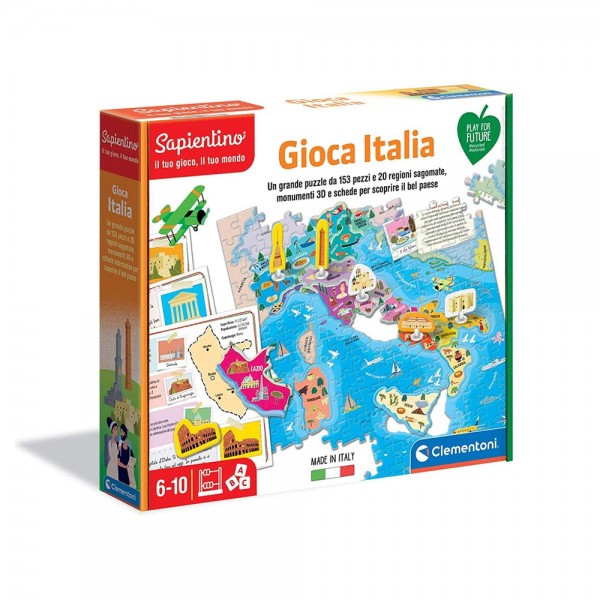 Sapientino puzzle Gioca Italia da 153 pezzi - Clementoni