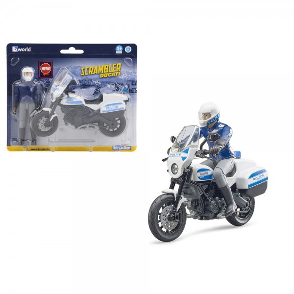 Scrambler Ducati Moto della Polizia - Bruder 