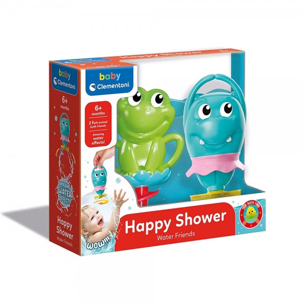 Set bagnetto Happy Shower Water Friends - Clementoni 