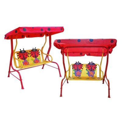 Altalena a Dondolo Coccinella per Bambini 