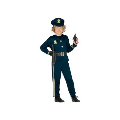 Costume bimbo da poliziotto 5/6 anni - Fiestas Guirca