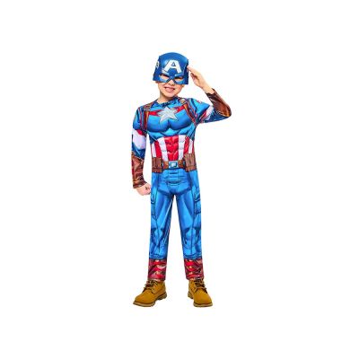 Costume Capitan America Black Line tg. S - Rubie's