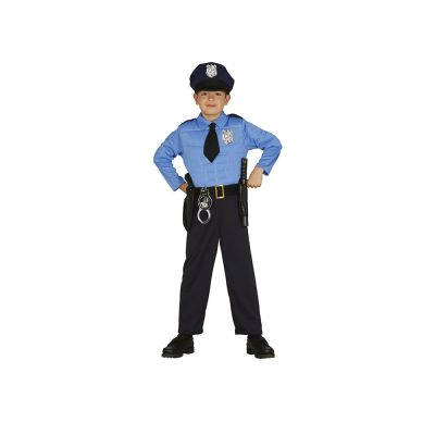 Costume Carnevale Polizia 10-12 Anni - Guirca