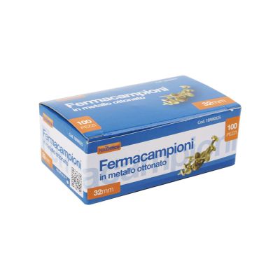 Ferma campioni in ottone 32 mm 