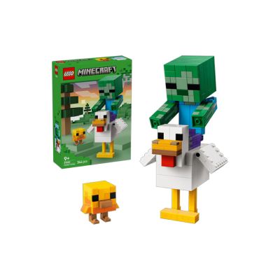 LEGO Minecraft Fantino di Polli Giocattolo 344 Pezzi