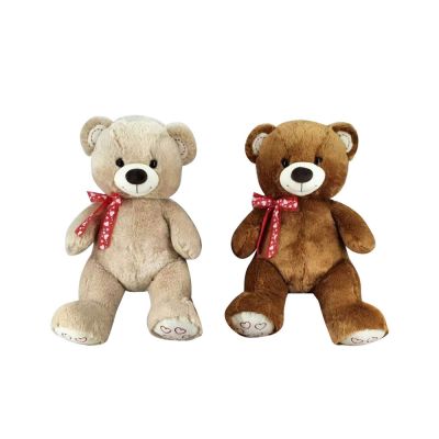 Peluche con fiocco morbidì 40 cm - Mazzeo Giocattoli