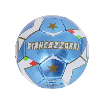 Pallone da Calcio misura 5 bianco/azzurro - Mazzeo Giocattoli 