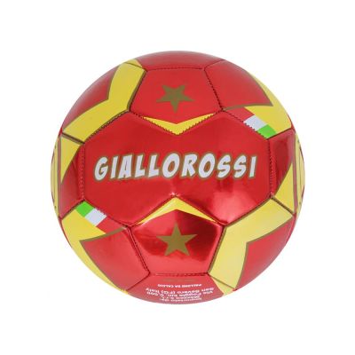 Pallone da Calcio misura 5 giallo/rosso - Mazzeo Giocattoli
