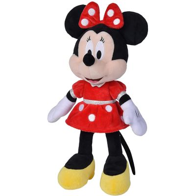 Peluche minnie abito rosso 35 cm - smoby 
