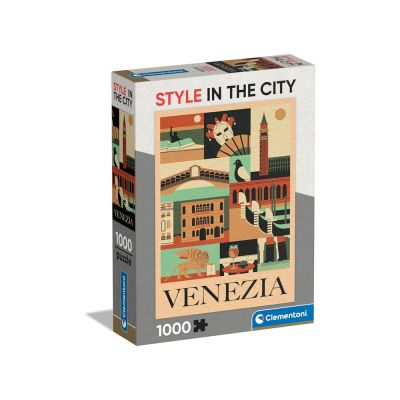 Puzzle 1000 pz Style in the city Venezia - Clementoni