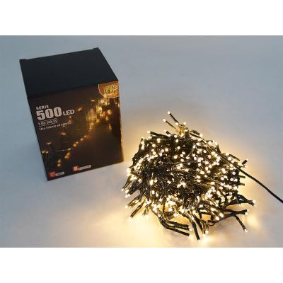 Serie 500 led cavo verde luce calda di Natale