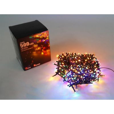 Serie 500 led cavo verde luce multicolore di Natale