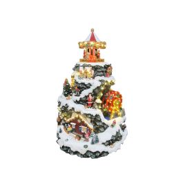 Carillon Natalizio A Manovella Frosty The Snowman – Melodia Classica – Collezione Joy To The World – GB03003 – Decorazione Retrò