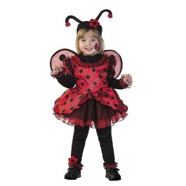 Vestito Carnevale Coccinella Bambina Fai Da Te Costume Da