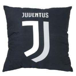 Cuscino Ufficiale Juventus 40x40 Cm - Sagomato Bianco E Nero Con Logo - Per Tifosi - Foto 6