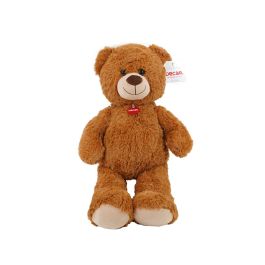 Idena 40256 - Orsetto di Peluche con Fiocco Beige e Marrone, Peluche per Neonati e Bambini, Circa 20 cm