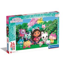 Puzzle Supercolor Maxi 24 pz Gabby Dollhouse - Clementoni