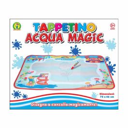 Tappetino Da Disegno Ad Acqua Per Bambini 44x32 Cm Con 2 Penne Magiche E Stampini – Gioco Da Colorare Riutilizzabile, Senza Macchie, Regalo Creativo