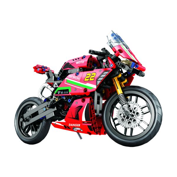 Set Costruzione Moto 470 Pezzi Mazzeo Giocattoli